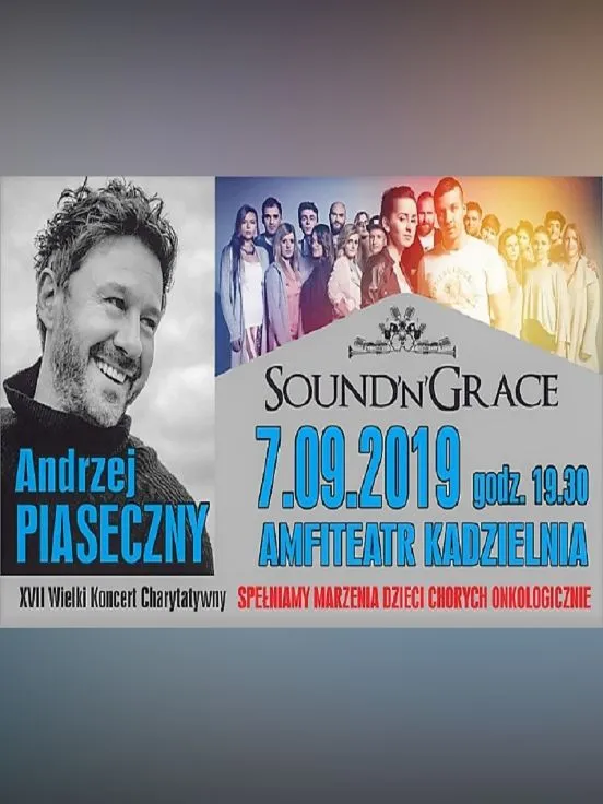 Koncert Charytatywny Sound'N'Grace oraz Andrzej Piaseczny