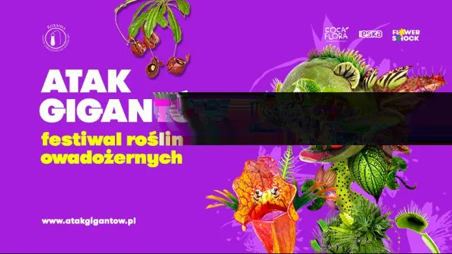 Festiwal Roślin Owadożernych "Atak Gigantów"