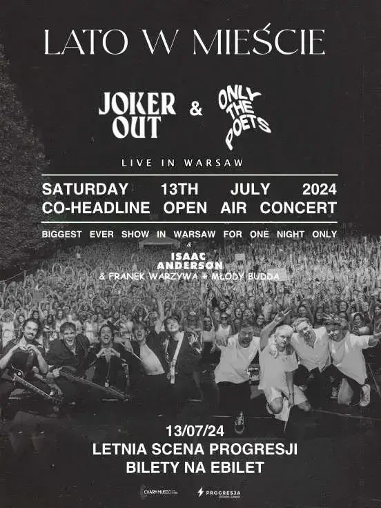 Joker Out + Only The Poets + Isaac Anderson + Franek Warzywa i Młody Budda