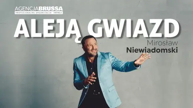 Mirosław Niewiadomski "Aleją Gwiazd" (z zespołem)