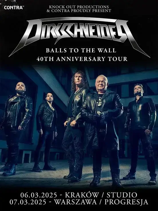 Dirkschneider "Balls To The Wall - 40th Anniversary Tour"